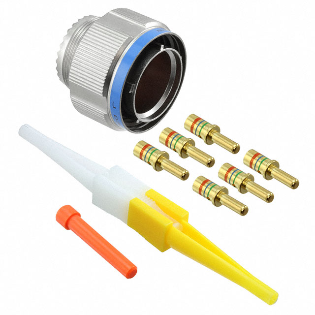 D38999/26FE6PN TE Connectivity Deutsch Connectors  Conjuntos de conectores circulares